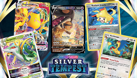 Serperior VSTAR, Regieleki VMAX e mais em Pokémon TCG: Sword & Shield—Silver Tempest - MoxLand