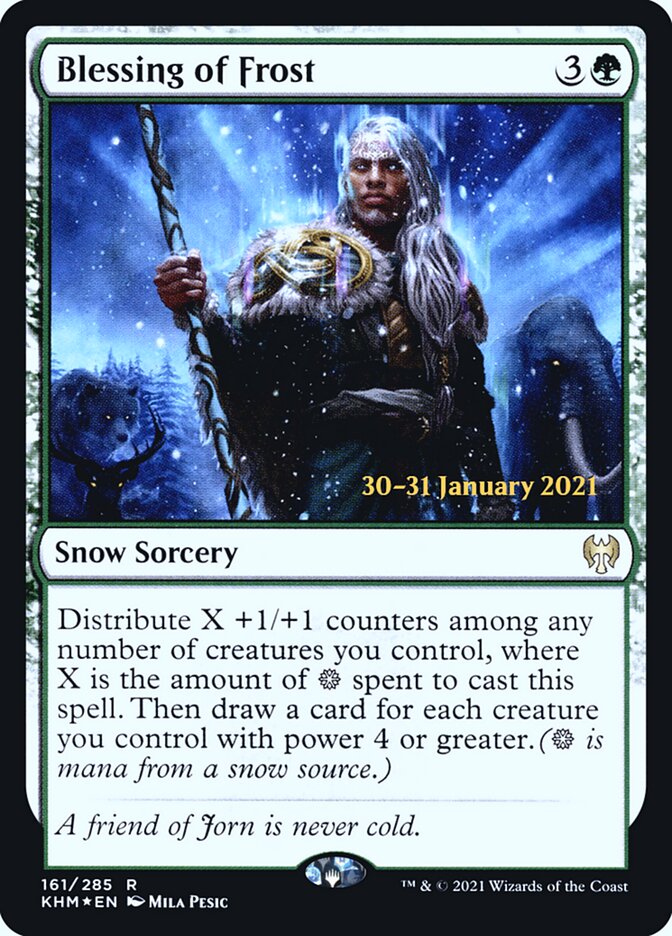 Bênção da Geada / Blessing of Frost - Magic: The Gathering - MoxLand