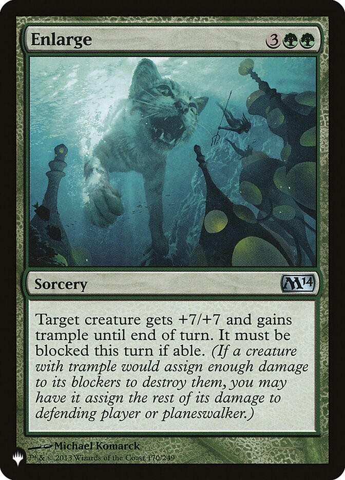 Aumentar / Enlarge - Magic: The Gathering - MoxLand