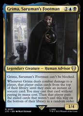 Gríma, Lacaio de Saruman / Gríma, Saruman's Footman - Magic: The Gathering - MoxLand