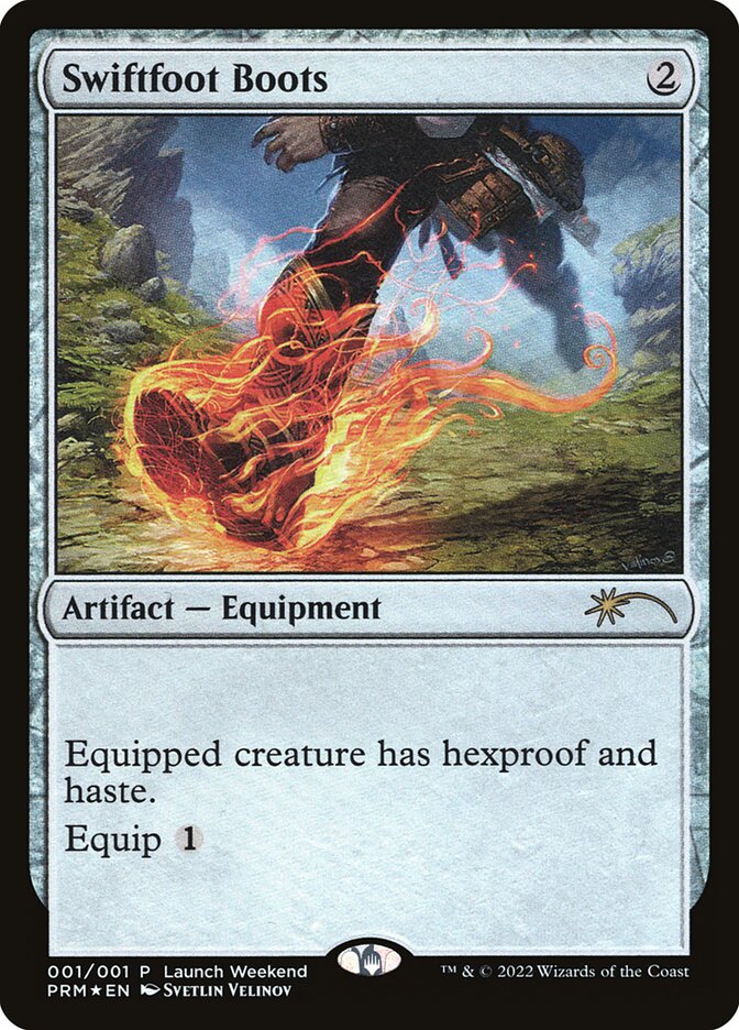 Botas Pé-ligeiro / Swiftfoot Boots - Magic: The Gathering - MoxLand