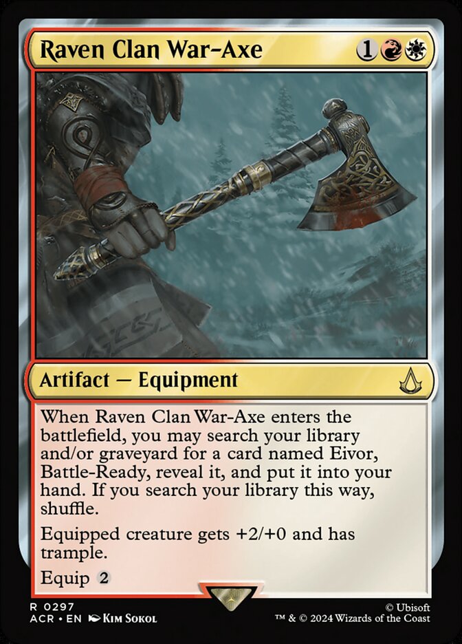 Raven Clan War-Axe - Magic: The Gathering - MoxLand