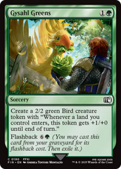 Verduras de Gysahl / Gysahl Greens - Magic: The Gathering - MoxLand