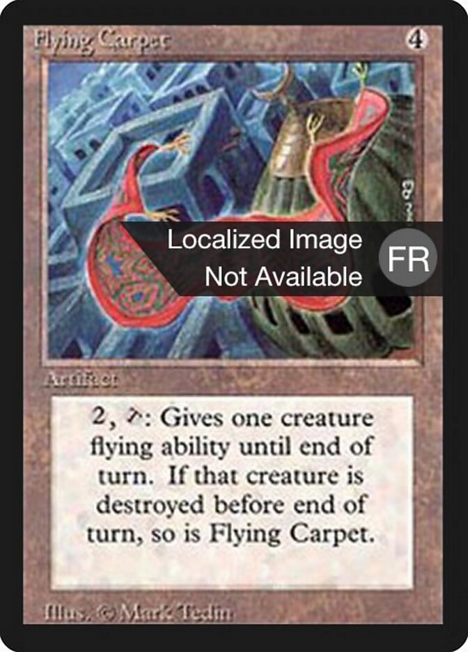 Tapete Voador / Flying Carpet - Magic: The Gathering - MoxLand