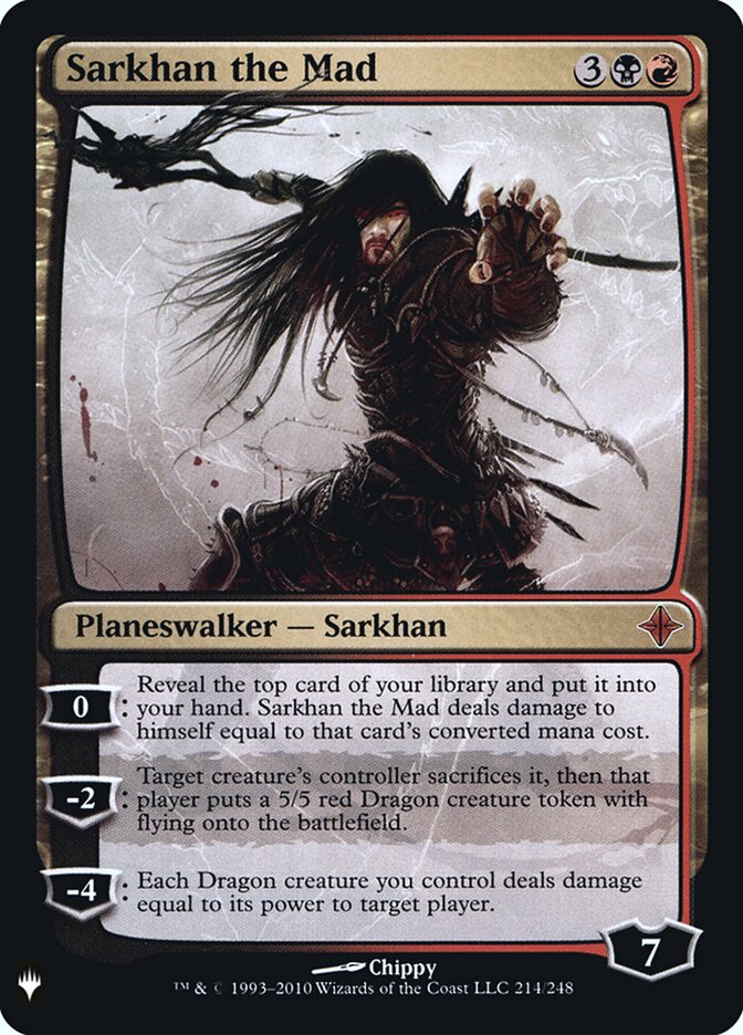 Sarkhan, o Louco / Sarkhan the Mad - Magic: The Gathering - MoxLand