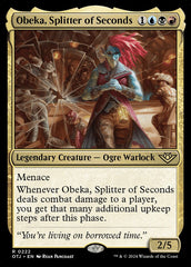 Obeka, Fracionadora de Segundos / Obeka, Splitter of Seconds - Magic: The Gathering - MoxLand