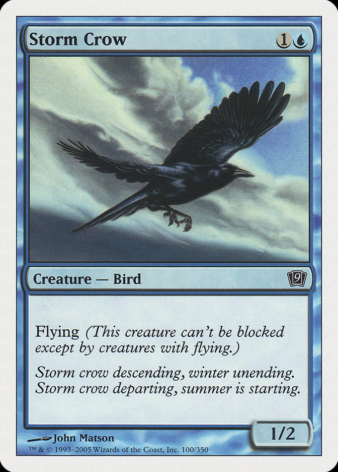Corvo da Tempestade / Storm Crow - Magic: The Gathering - MoxLand