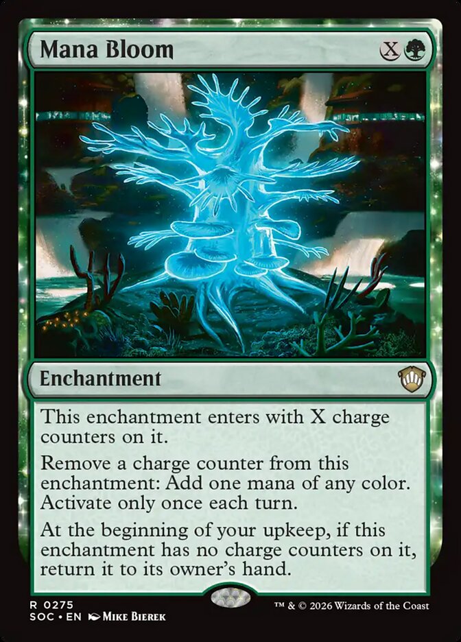 Florescência de Mana / Mana Bloom - Magic: The Gathering - MoxLand