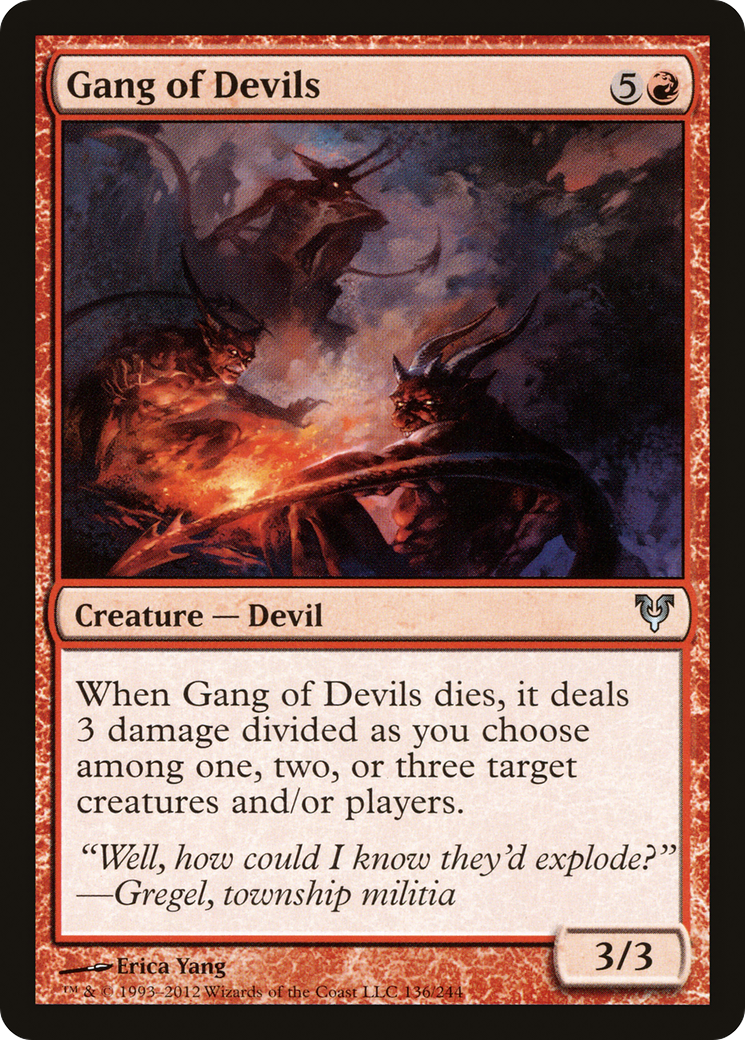 Gangue de Diabos / Gang of Devils - Magic: The Gathering - MoxLand