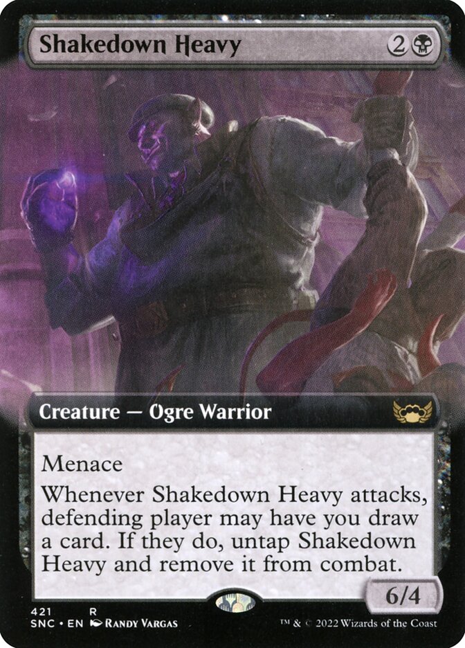 Vilão Chantagista / Shakedown Heavy - Magic: The Gathering - MoxLand