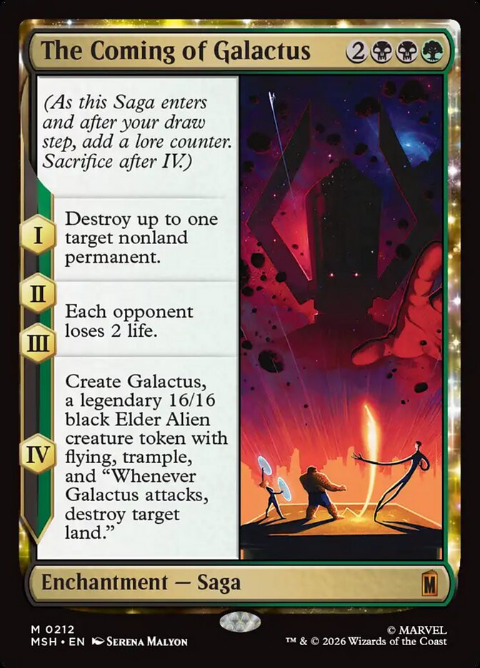 The Coming of Galactus - Magic: The Gathering - MoxLand