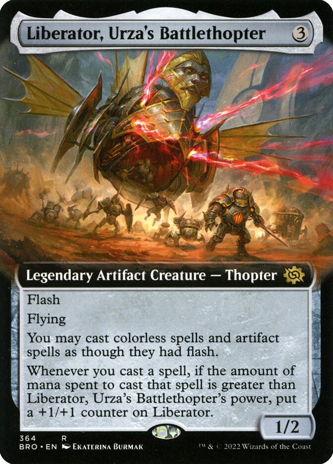 Libertador, Tóptero de Batalha de Urza / Liberator, Urza's Battlethopter - Magic: The Gathering - MoxLand
