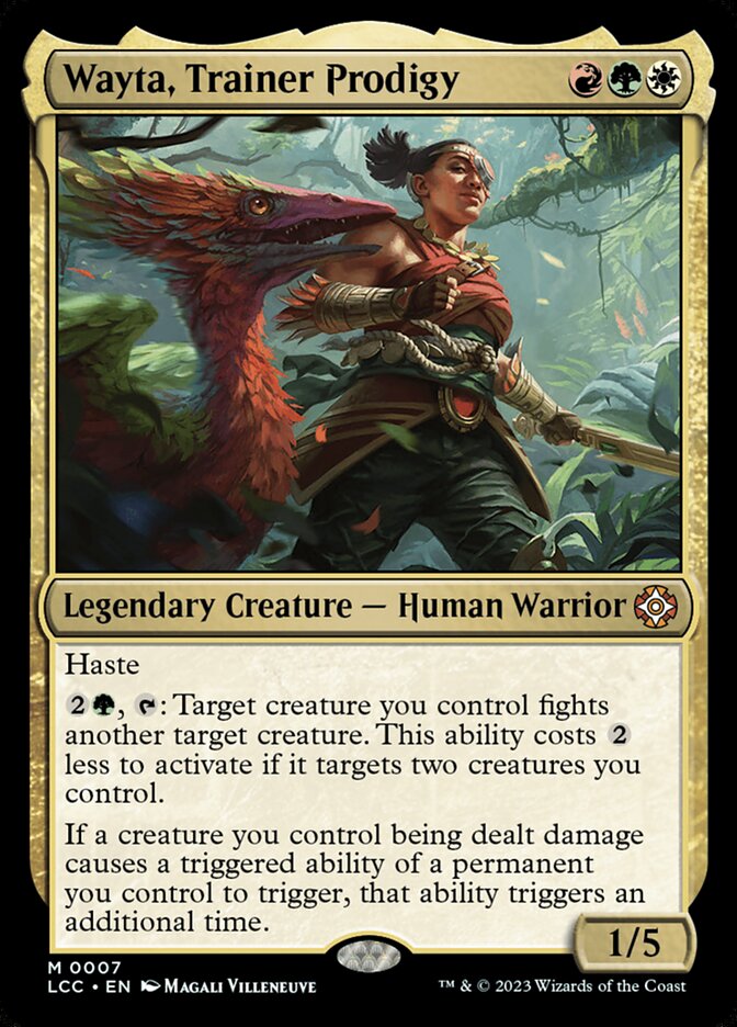 Wayta, Prodígio do Treinamento / Wayta, Trainer Prodigy - Magic: The Gathering - MoxLand