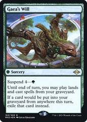 Determinação de Gaia / Gaea's Will - Magic: The Gathering - MoxLand