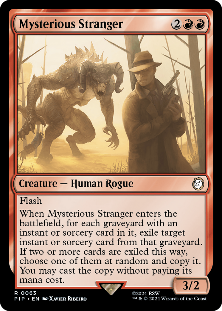 Mysterious Stranger - Magic: The Gathering - MoxLand