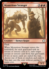 Mysterious Stranger - Magic: The Gathering - MoxLand