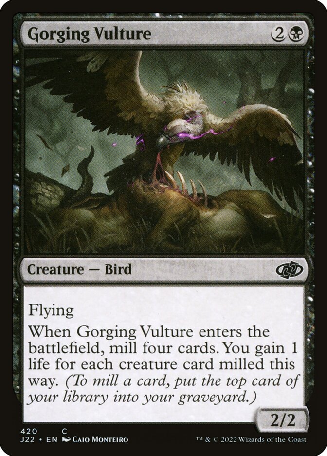 Abutre Esfomeado / Gorging Vulture - Magic: The Gathering - MoxLand