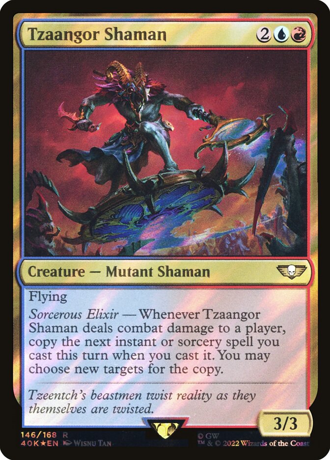 Xamã Tzaangor / Tzaangor Shaman - Magic: The Gathering - MoxLand