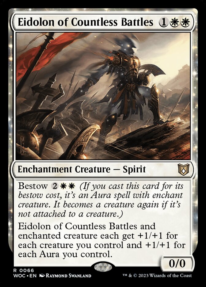 Eidolon das Batalhas Incontáveis / Eidolon of Countless Battles - Magic: The Gathering - MoxLand