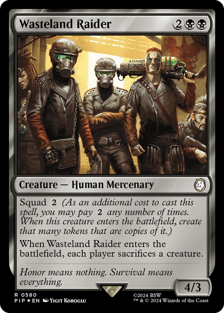 Wasteland Raider - Magic: The Gathering - MoxLand