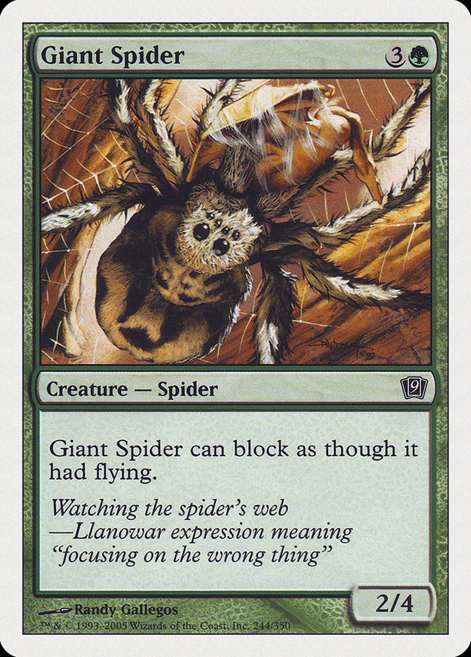 Aranha Gigante / Giant Spider - Magic: The Gathering - MoxLand