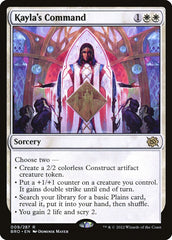 Comando de Kayla / Kayla's Command - Magic: The Gathering - MoxLand