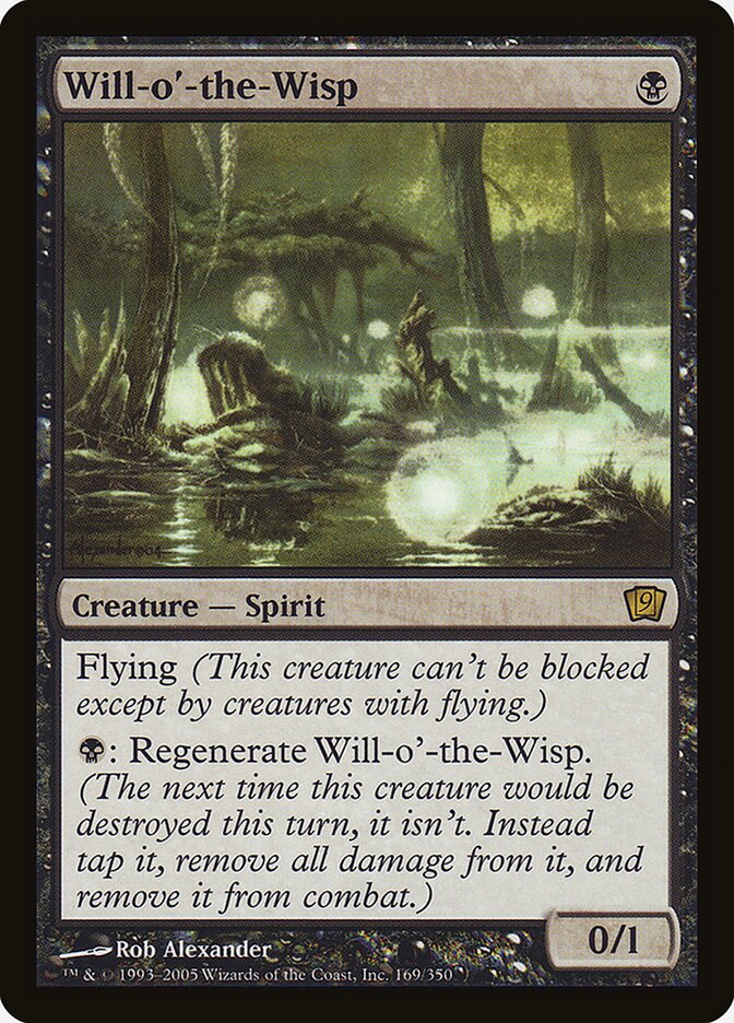 Fogo-fátuo / Will-o'-the-Wisp - Magic: The Gathering - MoxLand