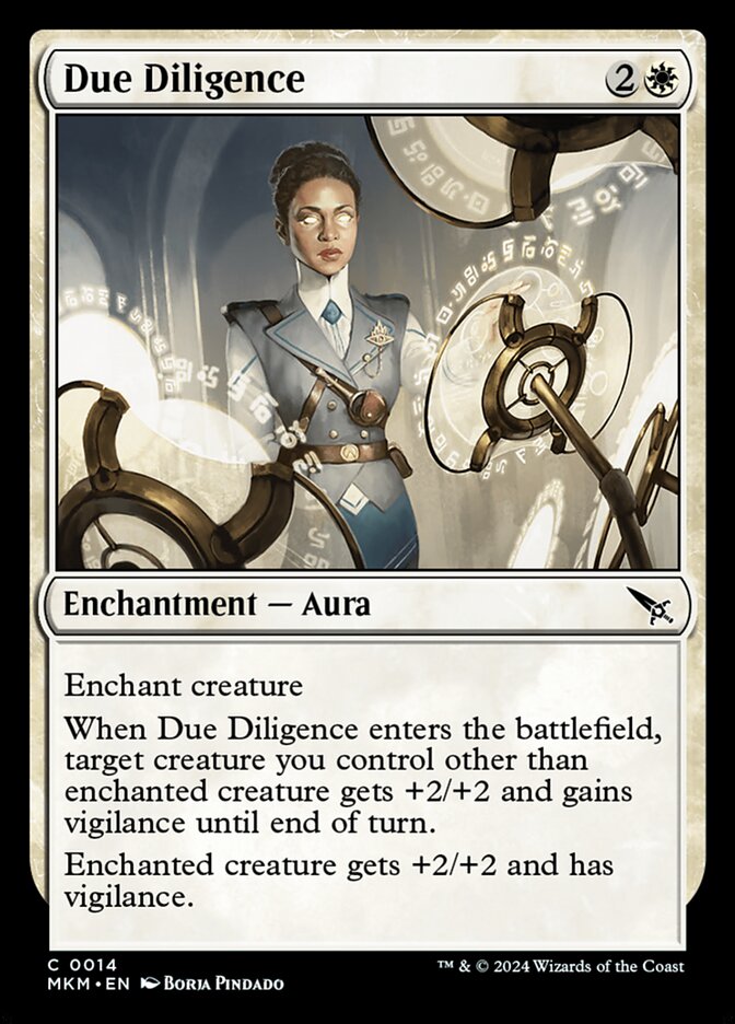 Devida Diligência / Due Diligence - Magic: The Gathering - MoxLand