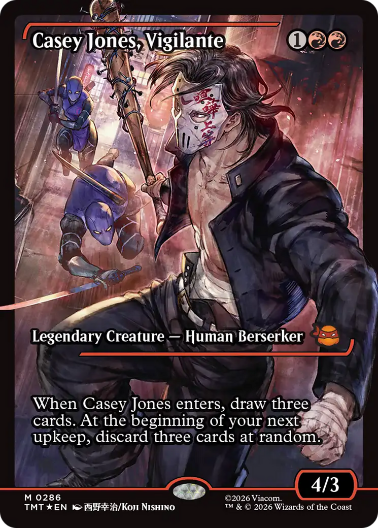 Casey Jones, Vigilante - Magic: The Gathering - MoxLand