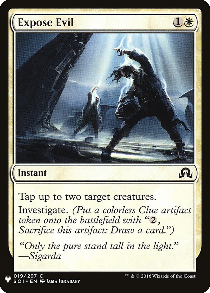 Expor o Mal / Expose Evil - Magic: The Gathering - MoxLand