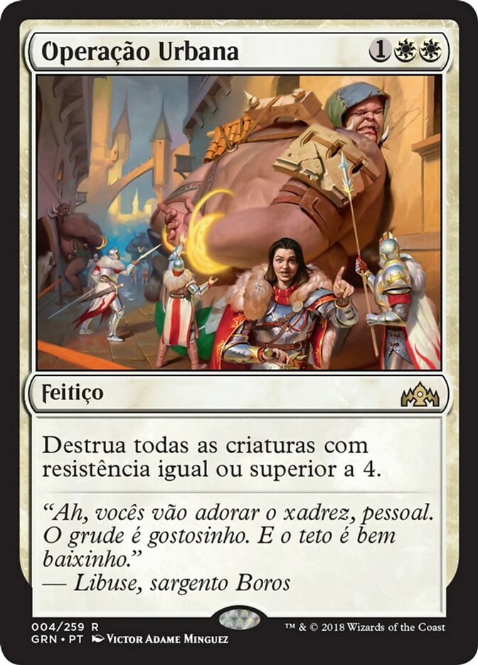 Operação Urbana / Citywide Bust - Magic: The Gathering - MoxLand