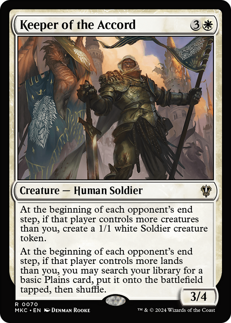 Guardião do Acordo / Keeper of the Accord - Magic: The Gathering - MoxLand