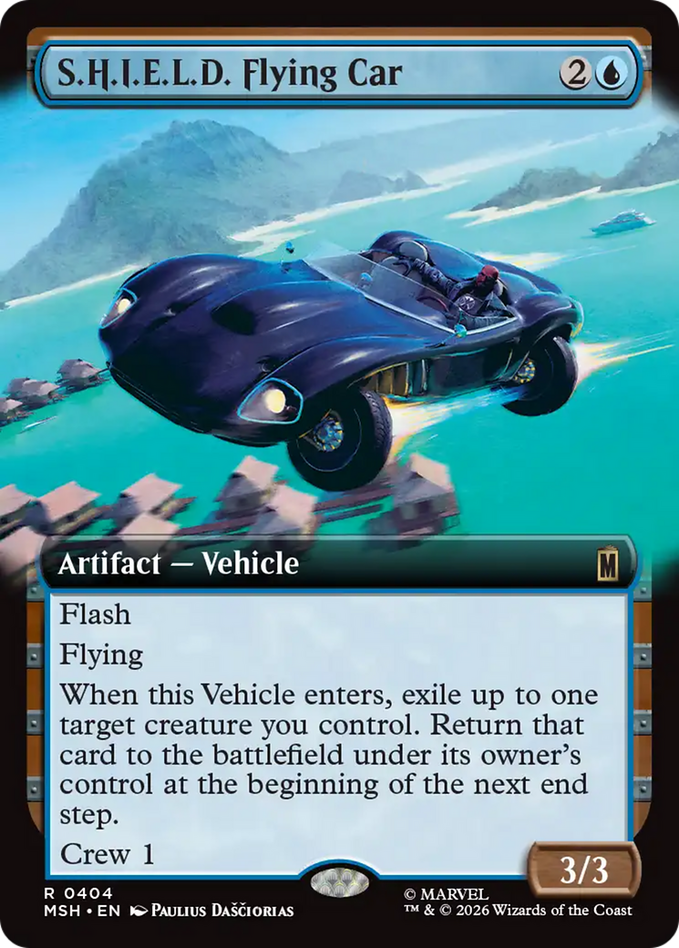 S.H.I.E.L.D. Flying Car - Magic: The Gathering - MoxLand