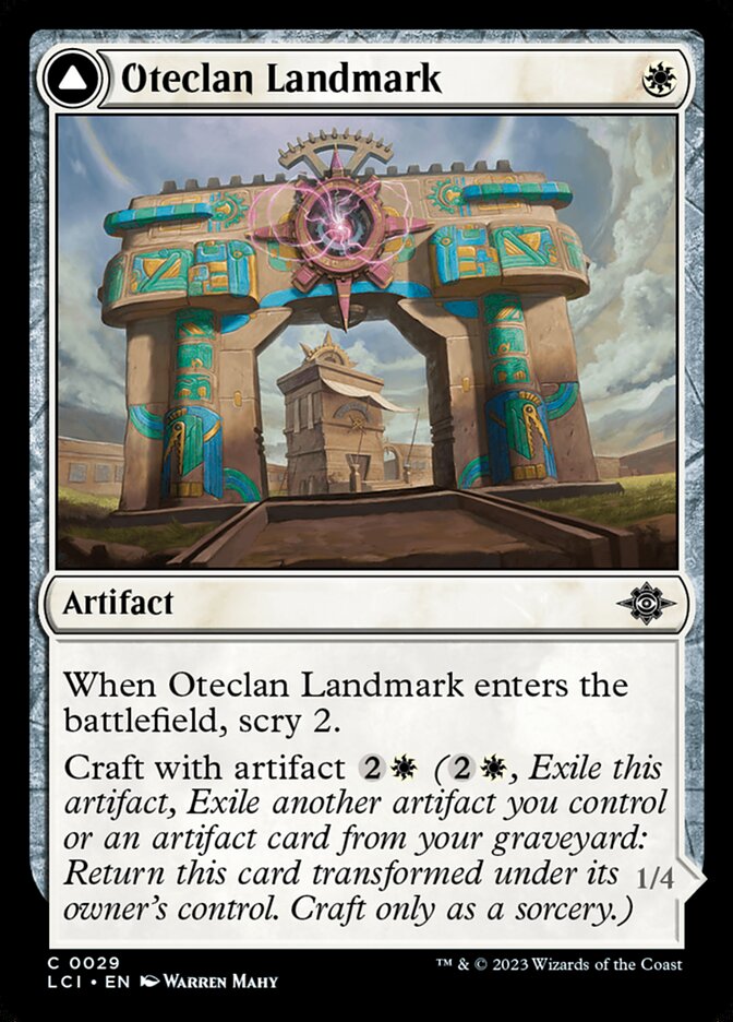 Marco de Oteclan / Oteclan Landmark - Magic: The Gathering - MoxLand