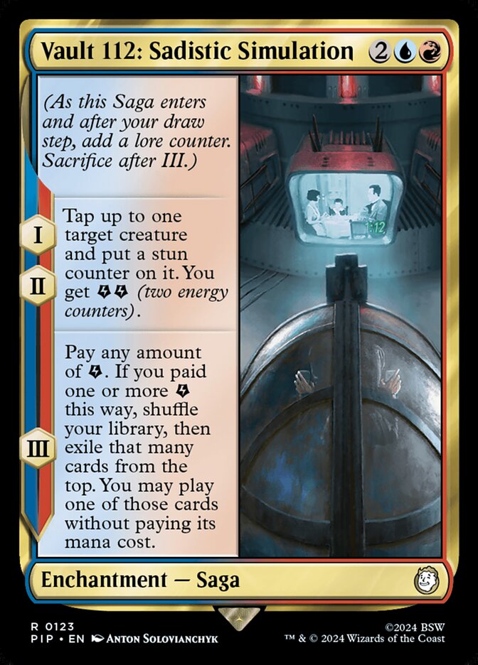 Vault 112: Sadistic Simulation - Magic: The Gathering - MoxLand