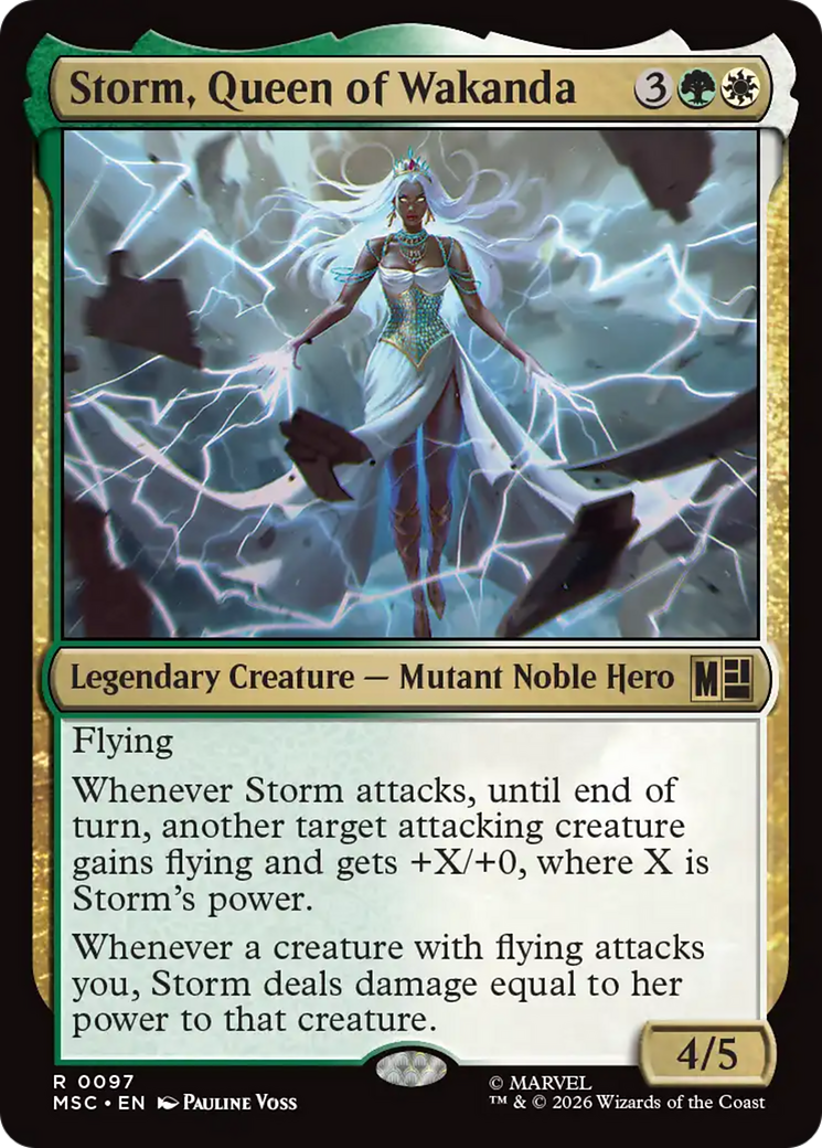 Storm, Queen of Wakanda - Magic: The Gathering - MoxLand