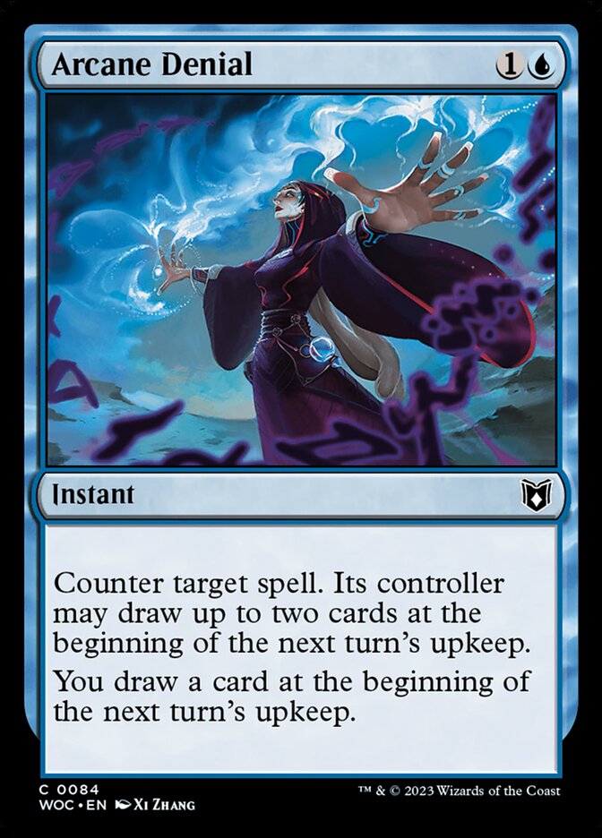 Contradição Arcana / Arcane Denial - Magic: The Gathering - MoxLand