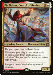 Pia Nalaar, Consulesa da Revitalização / Pia Nalaar, Consul of Revival - Magic: The Gathering - MoxLand