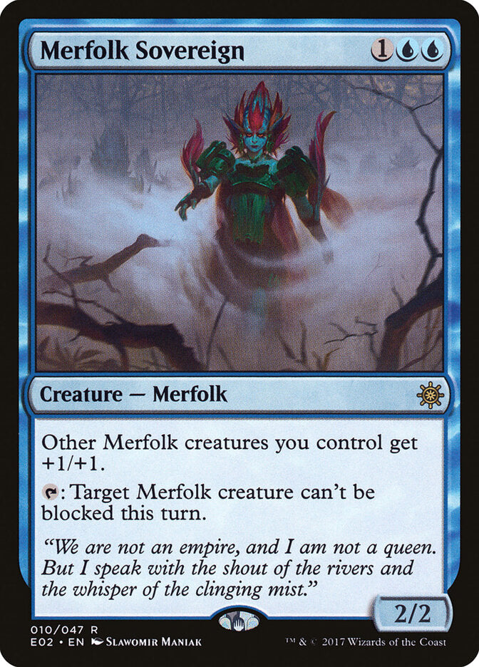 Tritão Soberano / Merfolk Sovereign - Magic: The Gathering - MoxLand