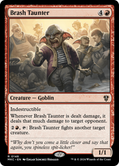 Provocador Petulante / Brash Taunter - Magic: The Gathering - MoxLand