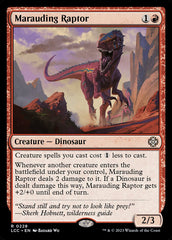 Raptor Saqueador / Marauding Raptor - Magic: The Gathering - MoxLand