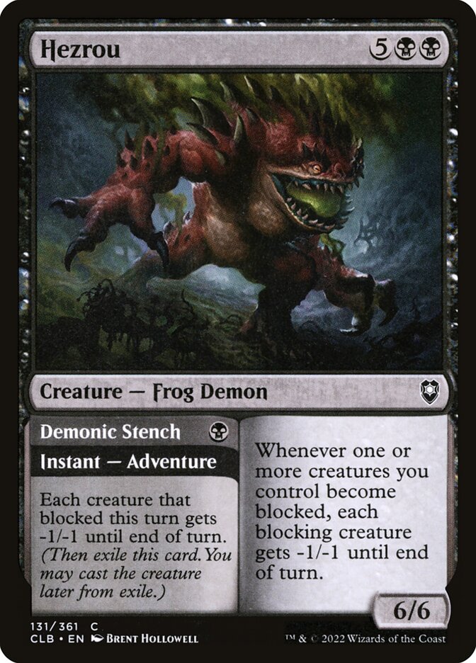 Hezrou / Hezrou - Magic: The Gathering - MoxLand