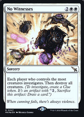 Sem Testemunhas / No Witnesses - Magic: The Gathering - MoxLand