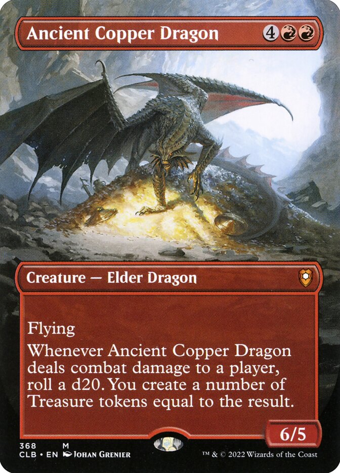 Dragão de Cobre Ancião / Ancient Copper Dragon - Magic: The Gathering - MoxLand