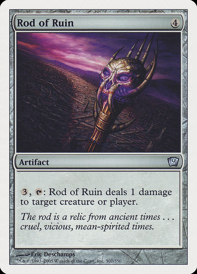 Bastão da Ruína / Rod of Ruin - Magic: The Gathering - MoxLand