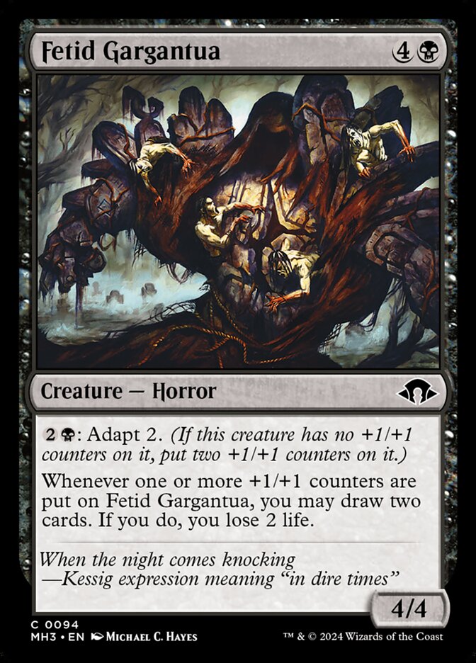 Gargântua Fétida / Fetid Gargantua - Magic: The Gathering - MoxLand