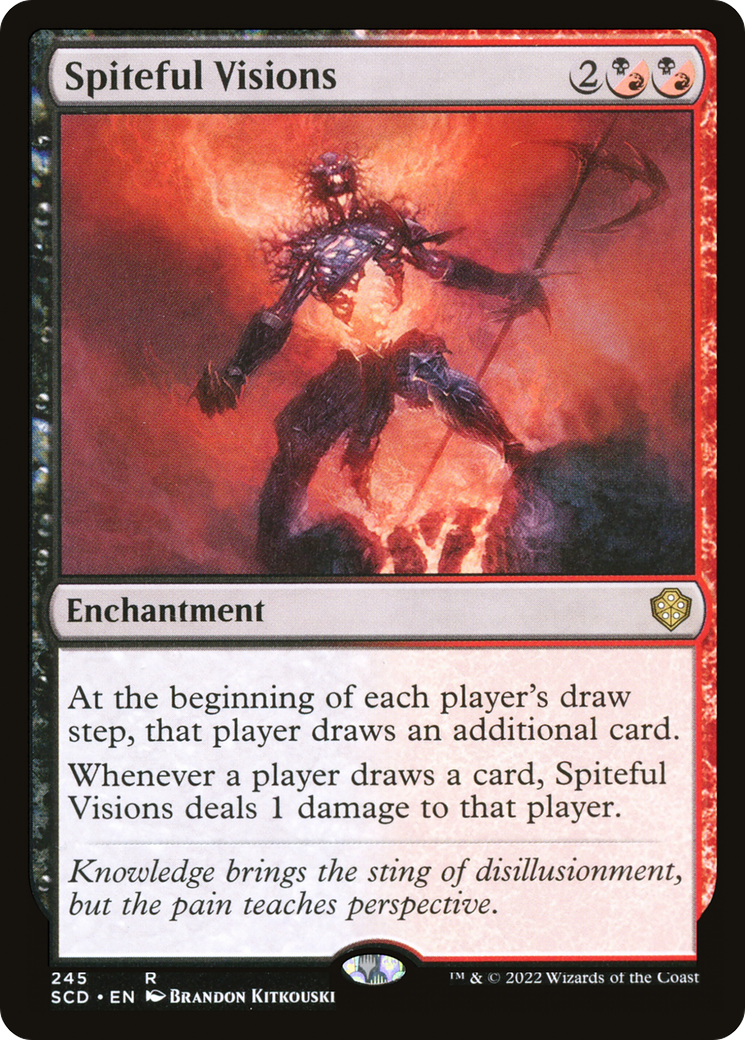 Visões Malévolas / Spiteful Visions - Magic: The Gathering - MoxLand