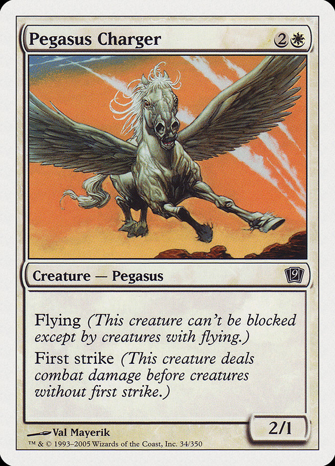 Pégaso Atacante / Pegasus Charger - Magic: The Gathering - MoxLand