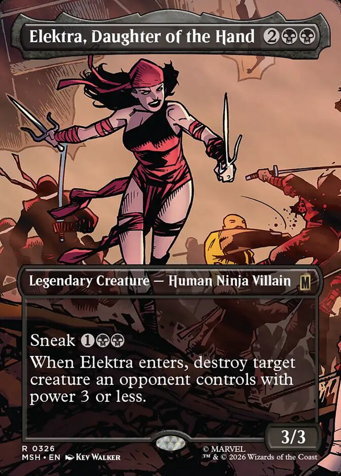 Elektra, Daughter of the Hand - Magic: The Gathering - MoxLand
