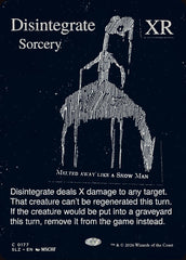 Desintegrar / Disintegrate - Magic: The Gathering - MoxLand